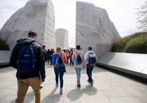 MLK memorial student travel
