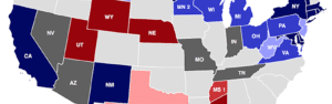 US Party Election Map