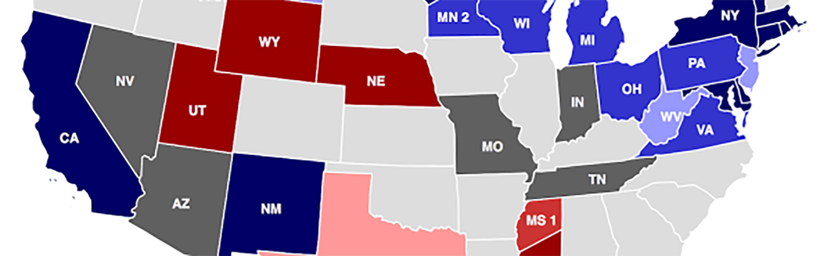 US Party Election Map