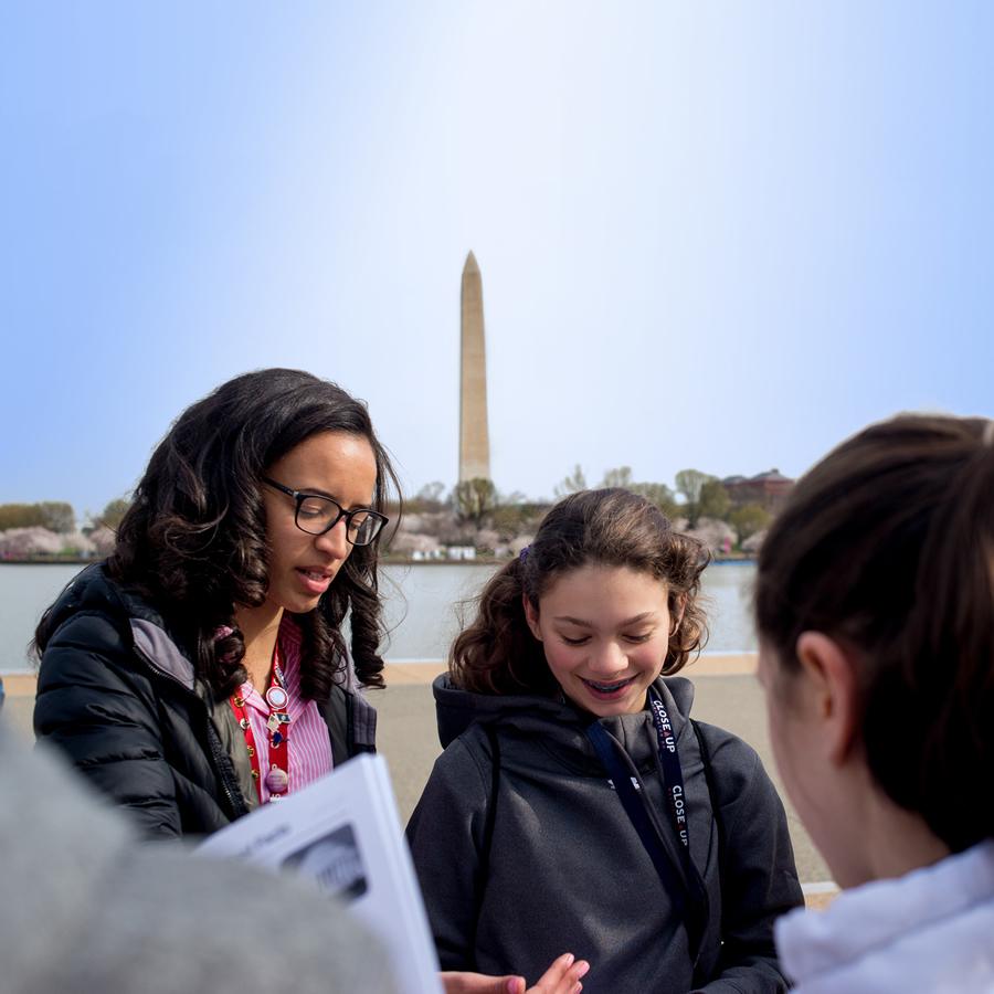 Washington Monument student learning