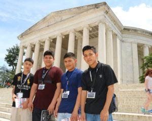 Jefferson Memorial student travel