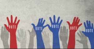 vote hands up