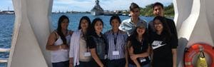 students pearl harbor Hawaii