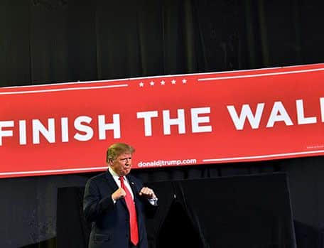 Finish the Boarder Will Trump