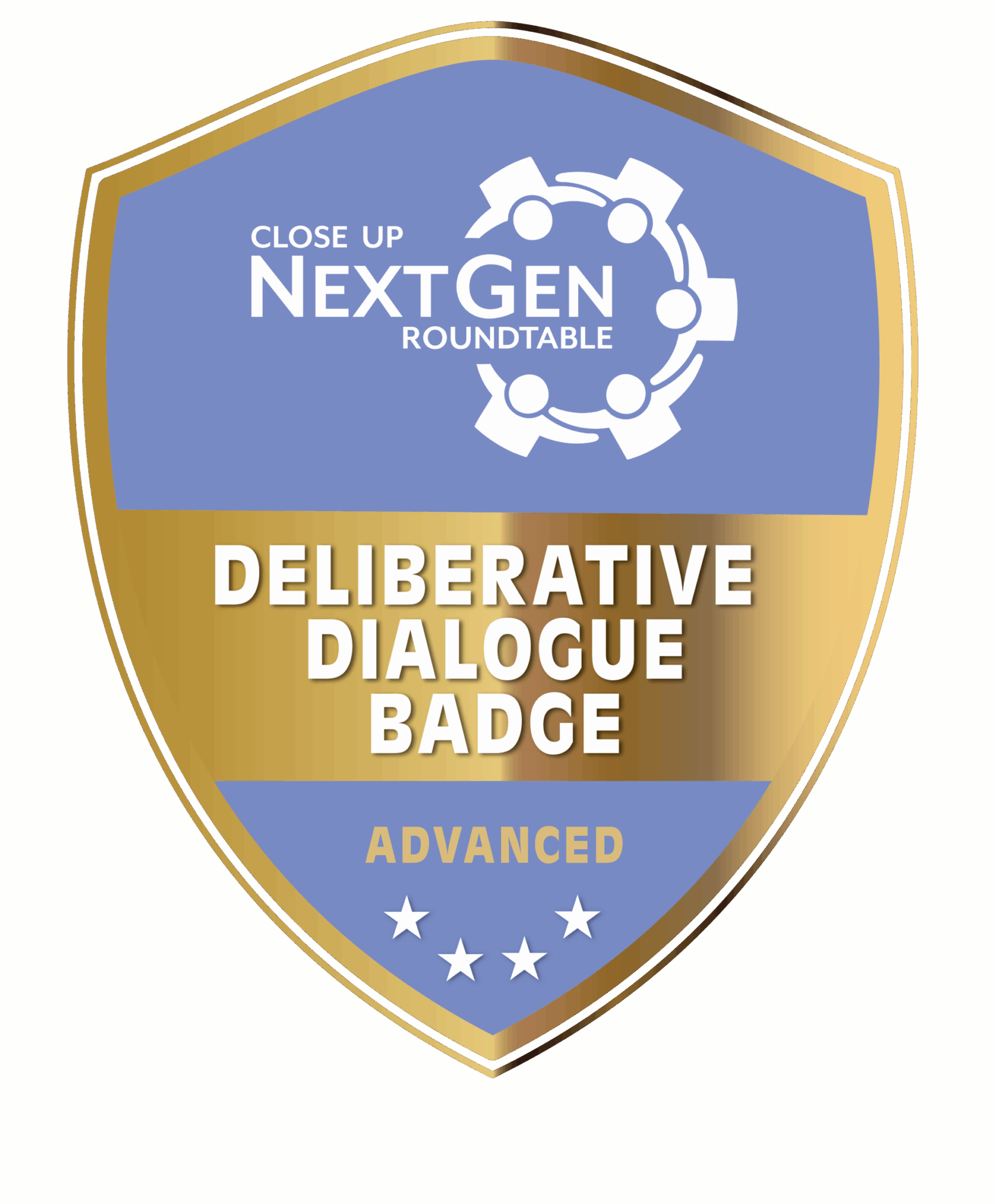 Deliberative Dialogue Badge - Close Up Foundation